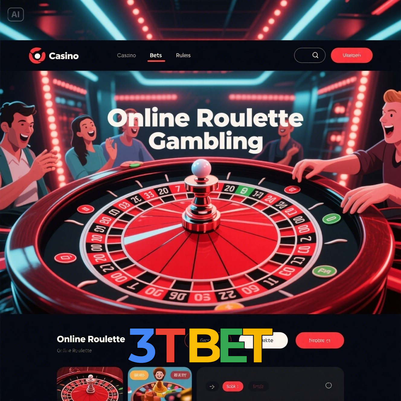 3TBET:Apostas no futebol e diversão com roleta e blackjack no cassino online!